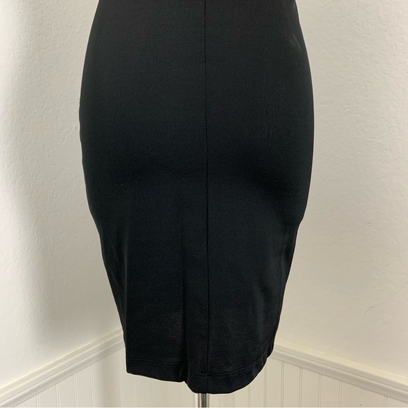 Vintage Moda International 90s Y2K Studded jeweled crystal Bodycon Mini Dress XS - Picture 13 of 16